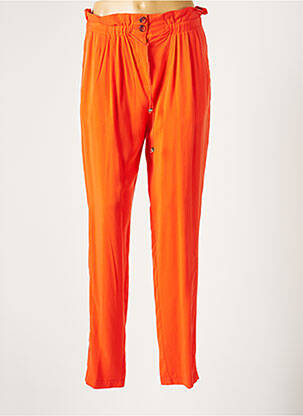 Pantalon chino orange GUY DUBOUIS femme