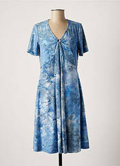 Robe mi-longue bleu GREGORY PAT pour femme seconde vue