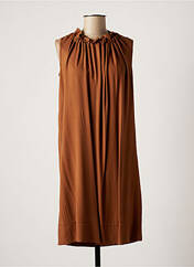 Robe mi-longue marron GUY DUBOUIS pour femme seconde vue