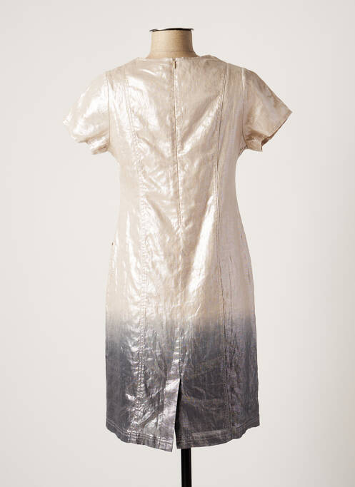 Robe courte beige MERI & ESCA pour femme