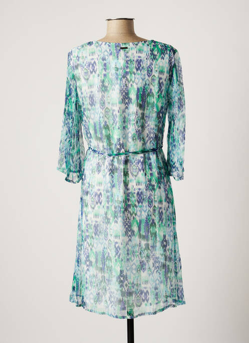 Robe mi-longue vert AGATHE & LOUISE pour femme