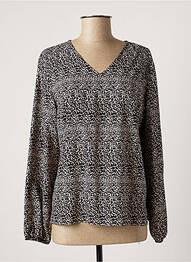 Blouse manches longues manches longues beige MERI & ESCA femme