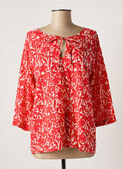 Blouse rouge AGATHE & LOUISE pour femme seconde vue