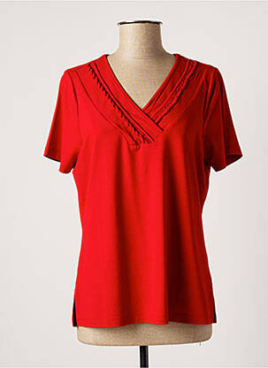 T-shirt rouge GUY DUBOUIS pour femme
