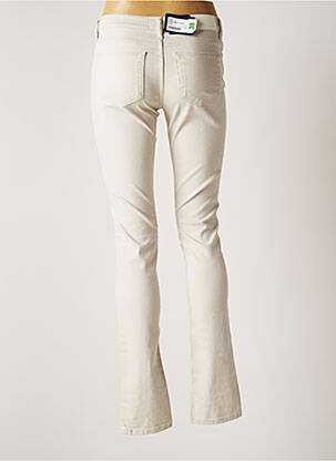 Pantalon slim taille basse taille basse beige GANT femme
