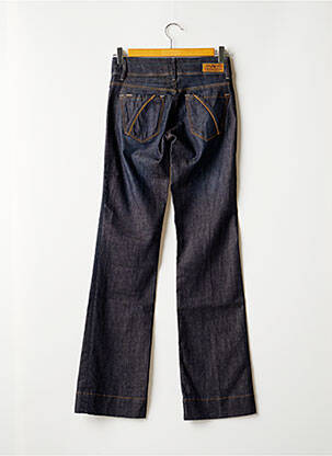 Jean coupe flare coupe bootcut taille basse bleu TIFFOSI femme