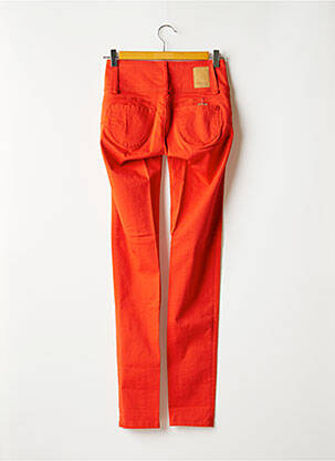 Jeans coupe slim slim taille haute orange TIFFOSI femme