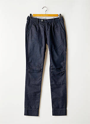 Pantalon chino taille basse taille basse bleu TIFFOSI femme