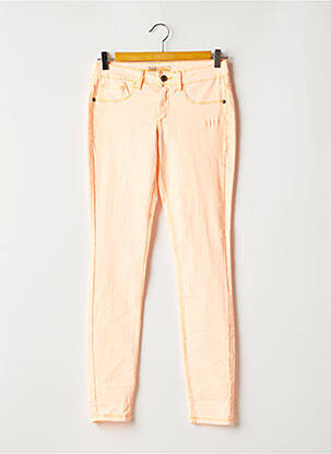 Pantalon slim taille basse taille basse orange TIFFOSI femme