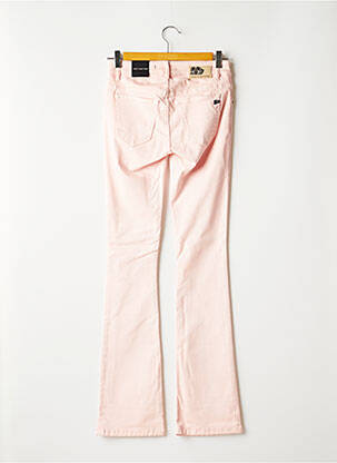 Pantalon flare stretch taille normale rose FORNARINA femme