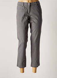 Pantalon 7/8 stretch taille normale gris HENRY COTTON'S femme
