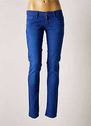 Jeans coupe slim slim taille basse bleu TIFFOSI femme