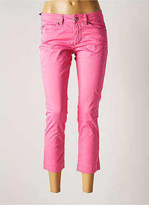 Pantacourt stretch taille basse rose MARINA YACHTING femme
