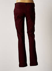 Pantalon chino rouge DEEPEND pour femme seconde vue