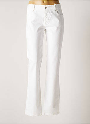 Pantalon droit blanc COTEMER pour femme