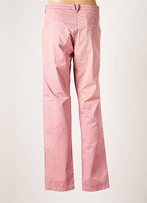 Pantalon chino tissage popeline taille normale rose GAASTRA femme