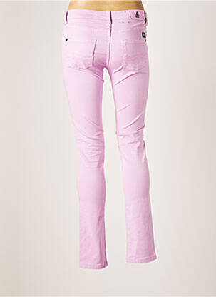 Pantalon slim tissage popeline taille normale violet GAASTRA femme