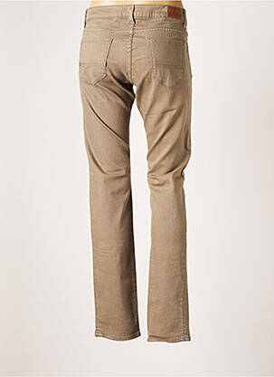 Pantalon droit stretch taille normale vert GAASTRA femme