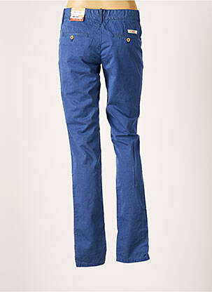 Pantalon chino taille basse taille basse bleu TOMMY HILFIGER femme