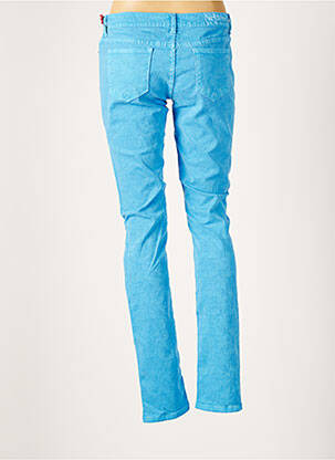 Pantalon slim taille basse taille basse bleu CHIPIE femme