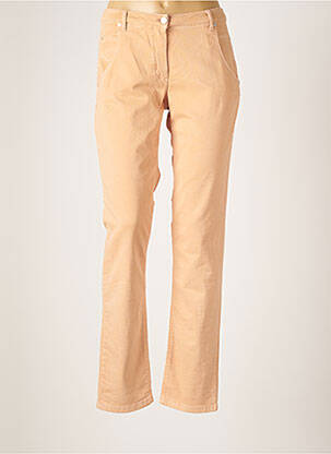 Pantalon droit stretch taille normale orange BETTY BARCLAY femme