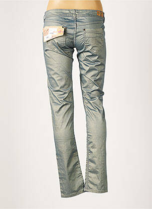 Pantalon slim taille élastique vert CHIPIE femme
