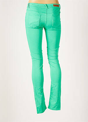Pantalon slim taille basse taille basse vert CHIPIE femme