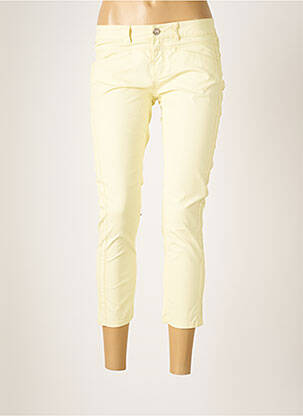 Pantacourt taille basse taille basse jaune CHIPIE femme