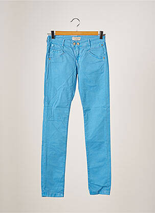 Pantalon slim taille basse taille basse bleu CHIPIE femme