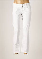 Jeans coupe droite blanc PEPE JEANS pour femme seconde vue