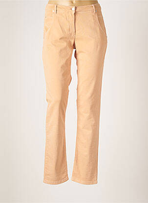 Pantalon droit orange BETTY BARCLAY pour femme