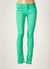 Pantalon slim vert CHIPIE pour femme seconde vue