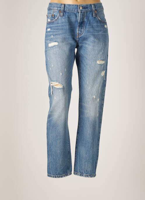 Jeans coupe droite bleu LEVIS pour femme
