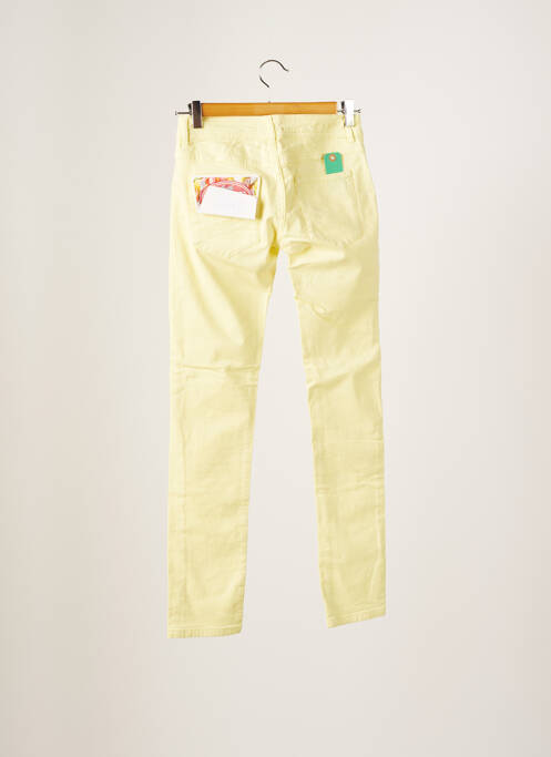 Jeans coupe slim jaune CHIPIE pour femme
