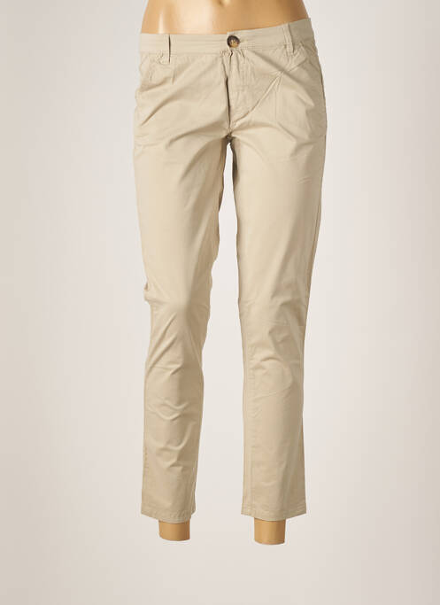 Pantalon 7/8 beige CHIPIE pour femme