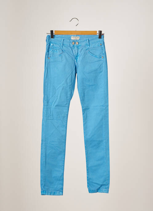 Pantalon slim bleu CHIPIE pour femme