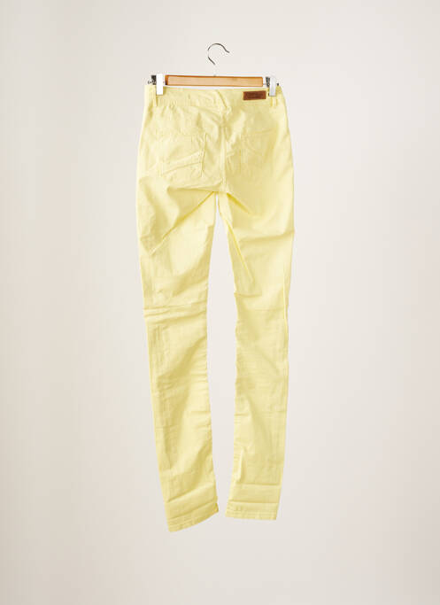 Pantalon slim jaune CHIPIE pour femme