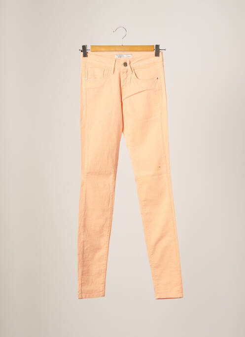 Pantalon slim orange TIFFOSI pour femme