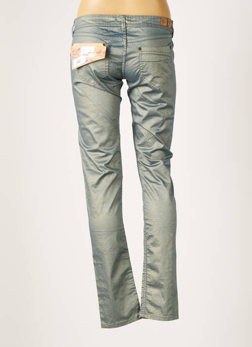 Pantalon slim vert CHIPIE pour femme