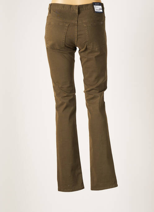 Pantalon slim vert GANT pour femme