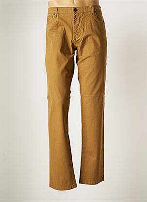 Pantalon droit tissage popeline taille normale beige HENRY COTTON'S femme