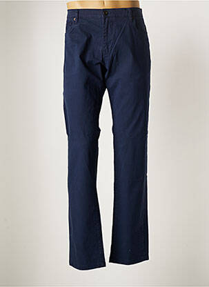 Pantalon droit tissage popeline taille normale bleu HENRY COTTON'S femme