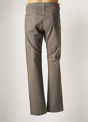 Pantalon droit tissage popeline taille normale gris HENRY COTTON'S femme