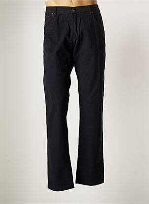 Pantalon droit tissage popeline taille normale bleu MARINA YACHTING homme
