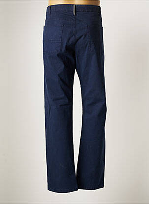 Pantalon droit tissage popeline taille normale bleu MARINA YACHTING homme