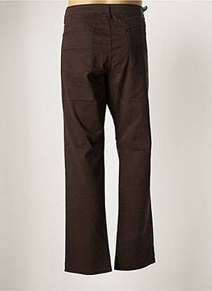 Pantalon droit stretch taille normale marron MARINA YACHTING homme