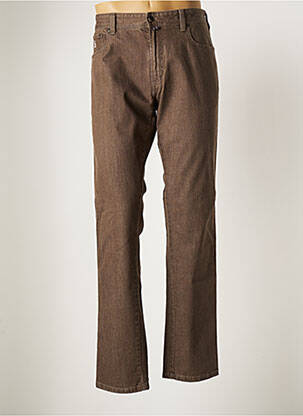 Pantalon droit stretch taille normale marron MARINA YACHTING homme