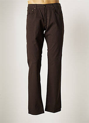 Pantalon droit stretch taille normale marron MARINA YACHTING homme