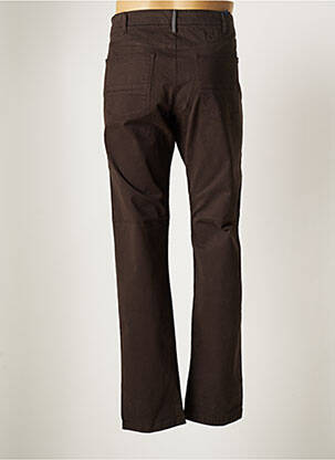 Pantalon droit stretch taille normale marron MARINA YACHTING homme