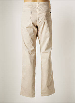 Pantalon droit tissage popeline taille normale beige MARINA YACHTING homme